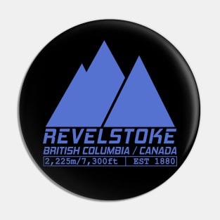 Ski Revelstoke British Columbia Canada Skiing and Snowboarding Pin