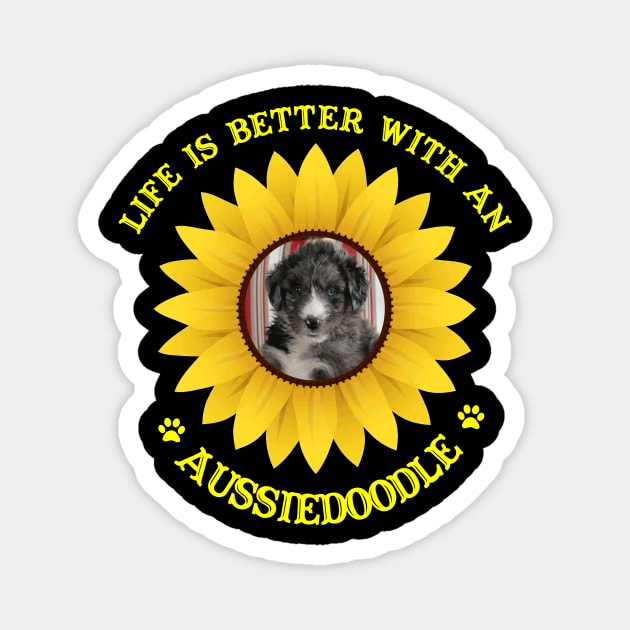 Aussiedoodle Lovers Magnet by bienvaem