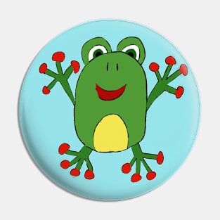 Bubble Frog Pin