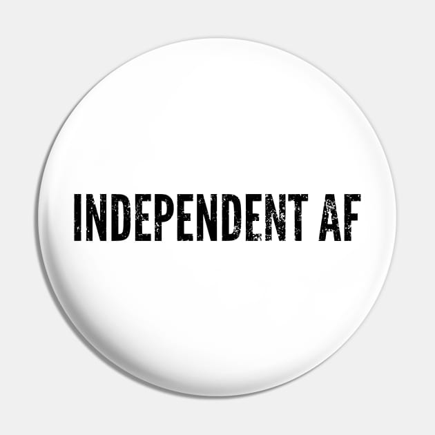 Independent AF Pin by throwback