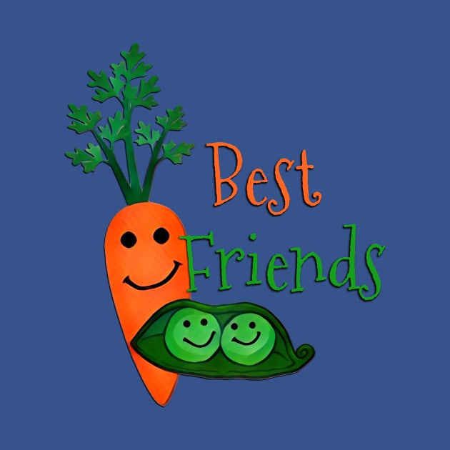 Best Friends Peas and Carrots by AlondraHanley