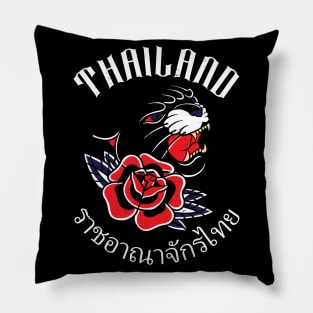 Kingdom of Thailand Thai Panther Asia Vacation Pillow