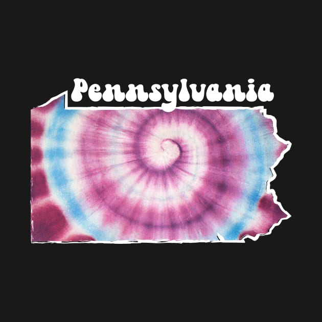 Pennsylvania Tie Dye by SunburstGeo