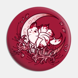 Kitsune Fox Pin