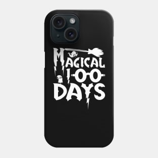 Magical 100th Day of School Teachers Kids Child Happy 100 Days Phone Case