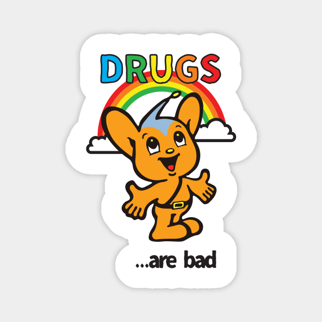 Pipokun - Drugs Are Bad Magnet by PsychicCat