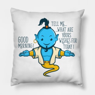 Happy Ghost Genie Pillow