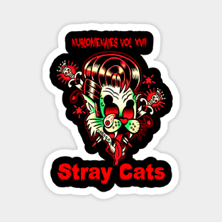 red haloween stray band art Magnet