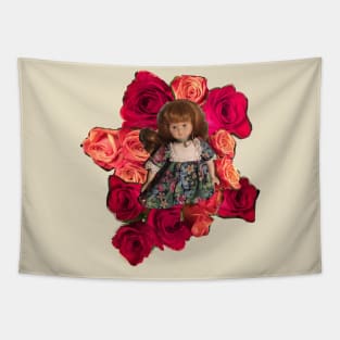 Rosy Doll Tapestry