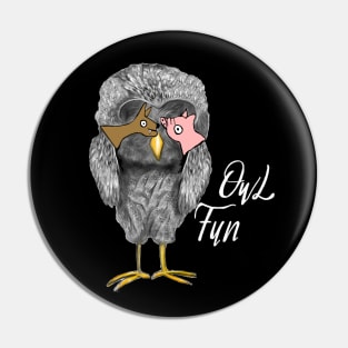 Owl Fun Pin