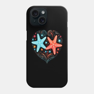 Starfish Couple Valentine Phone Case