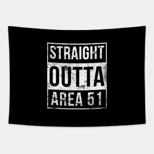 Straight Outta Area 51 Ruined Tapestry