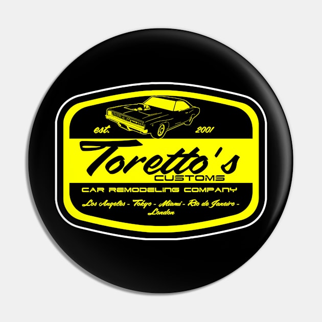 Toretto's customs Pin by carloj1956