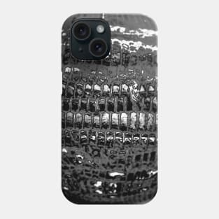 Black Bubble Modern Farmhouse Woven Phone Case