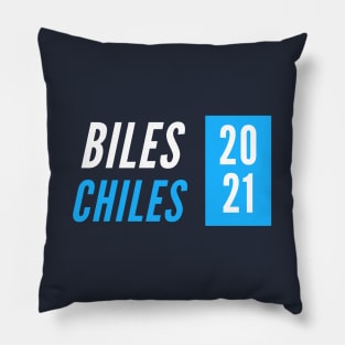 Biles/Chiles 2021 Pillow