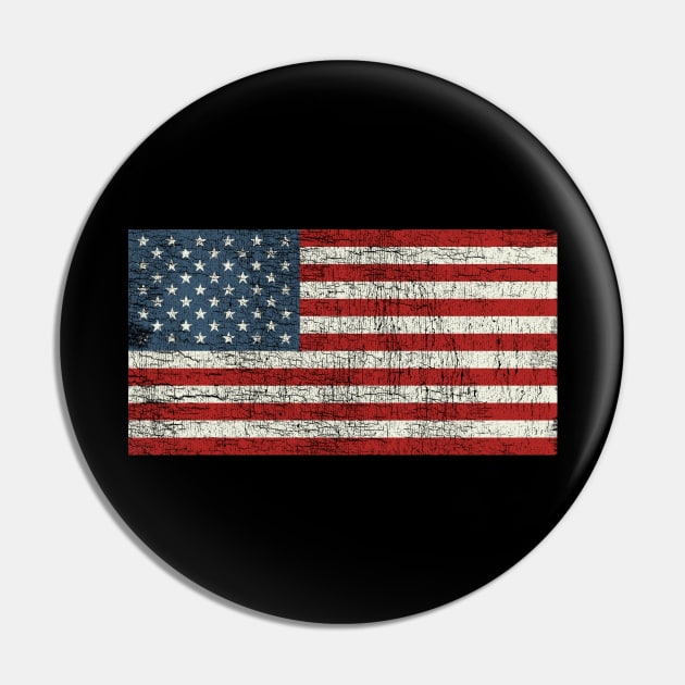 Star Spangled Banner Antique American Flag Old Glory Pin by Vector Deluxe