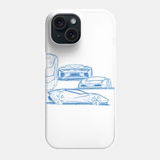 Fast SketchBook Phone Case