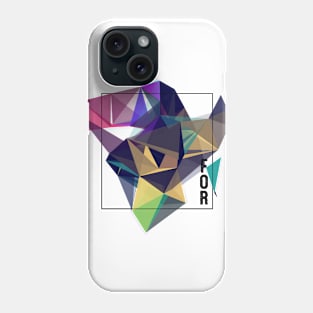 Abstract Geometric Collage Phone Case