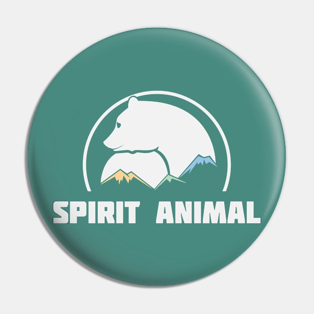 Animal Spirit is Bear Pin by Toogoo