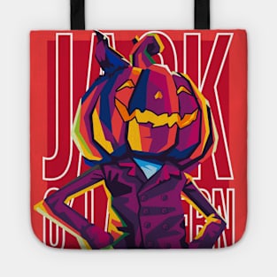 halloween pumpkin scary Tote