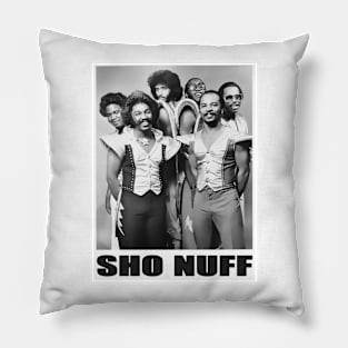 sho nuff retro vintage potrait Pillow