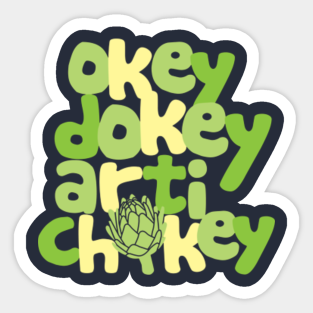 Okey Dokey Stickers Teepublic