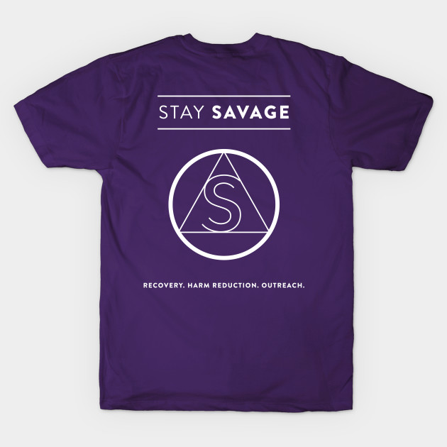 Savage Sisters Front & Back - Recovery - T-Shirt