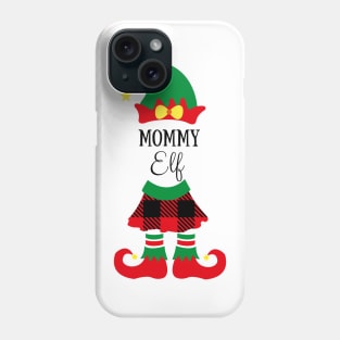 mommy elf funny elf family christmas xmas gift Phone Case