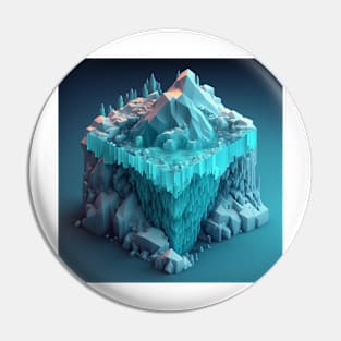 My small worlds : Iceberg 1 Pin