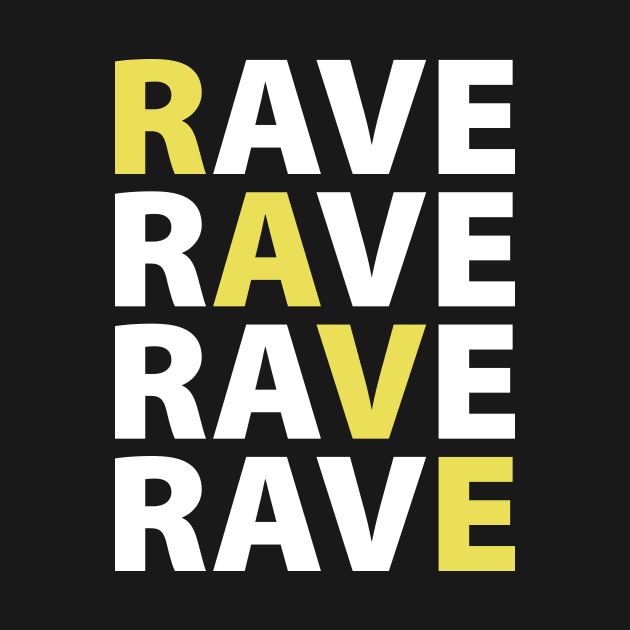 Rave Raver Techno EDM House music by Johnny_Sk3tch