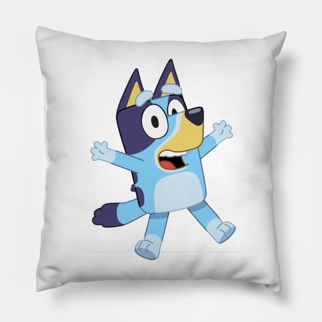 The Bluey Pillow by hisakato62