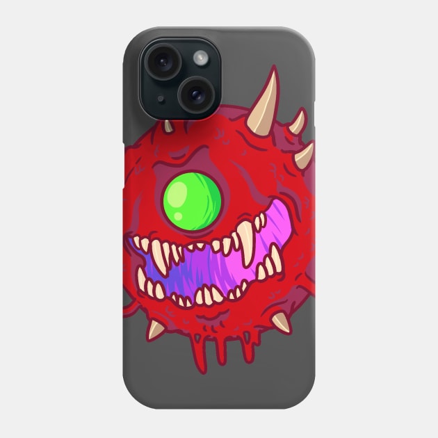 Doom Cacodemon Phone Case by Noiscin