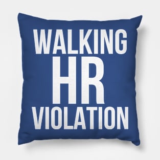 Walking HR Violatin Pillow