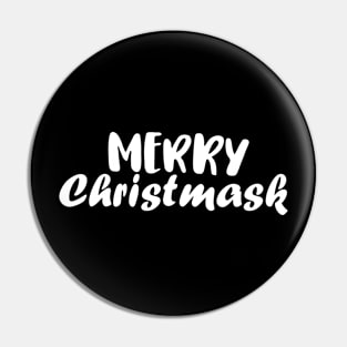 Merry Christmask Christmas Pin