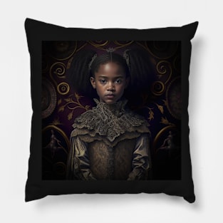 Living Dolls of Ambiguous Royal Descent Pillow