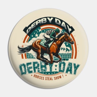 funny derby day horse racing steal show Pin