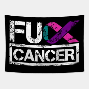 Fuck Cancer Tapestry