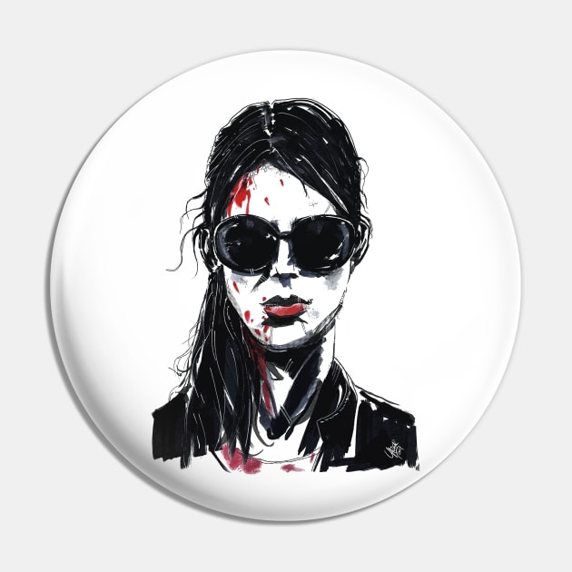 Hammer Girl Pin by yazgar