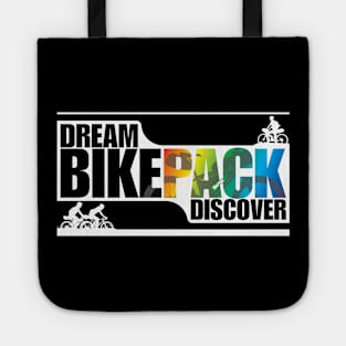 Dream Bikepack Discover Gradient on Dark Color Tote