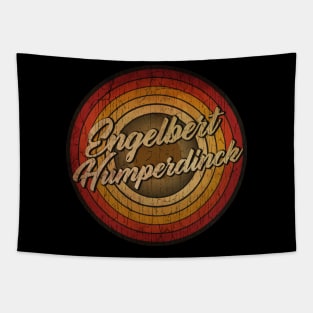 arjunthemaniac,circle retro faded Engelbert Humperdinck Tapestry