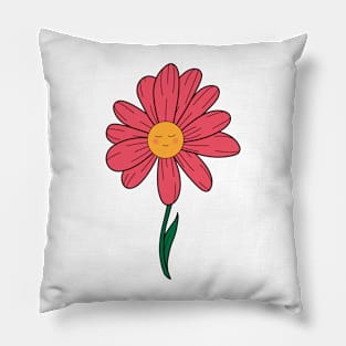 Sleepy Flower Pillow