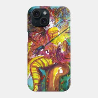 PIERROT PLAYING VIOLIN / Venetian Carnival Night Phone Case