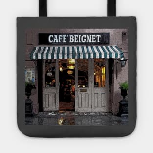 CAFE BEIGNET NEW ORLEANS Tote