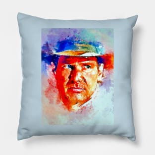 Watercolor Jones Pillow