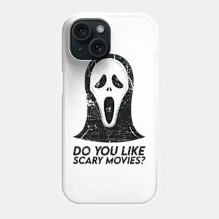 Ghostface "Do You Like Scary Movies?" - Scream Phone Case