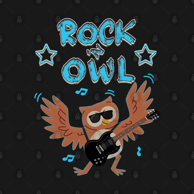 Rock 'N Owl by RailoImage