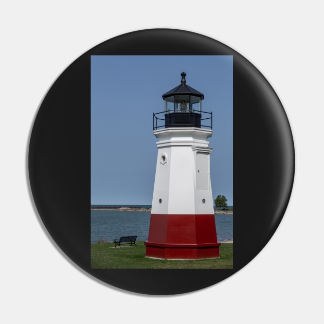 Vermilion Lighthouse Pin by dalekincaid