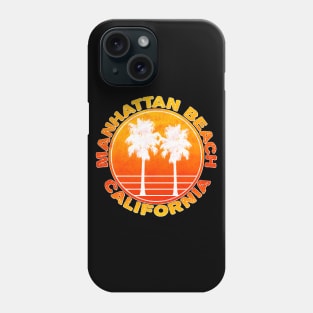 Surf Manhattan Beach California Surfing Phone Case