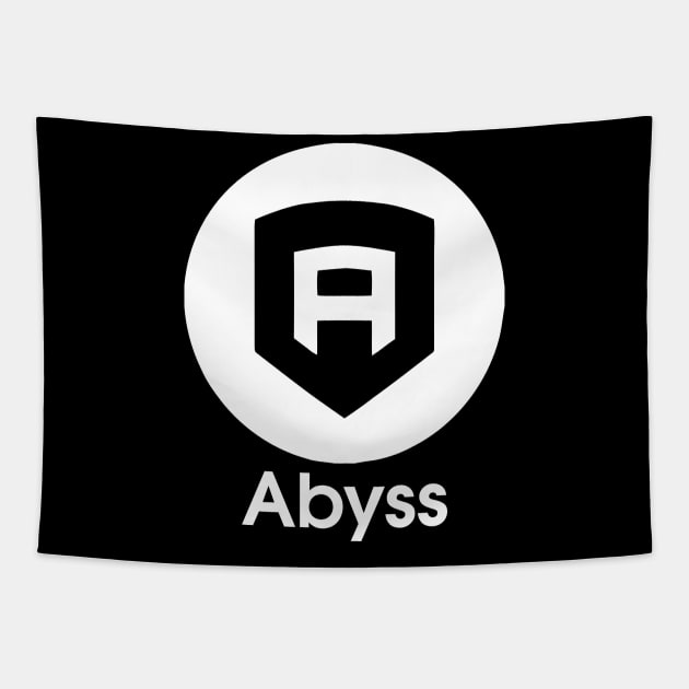 Abyss Token Crypto Logo Tapestry by ImSorry Gudboy