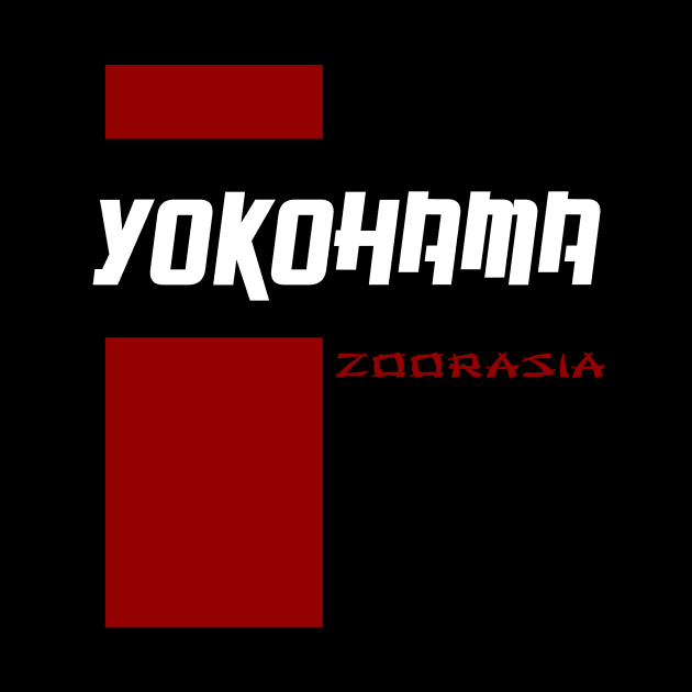 zoorasia yokohama by japan typo art